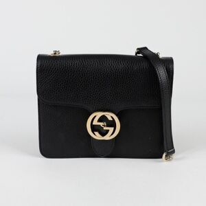 Interlocking Small Chain Shoulder Crossbody Bag